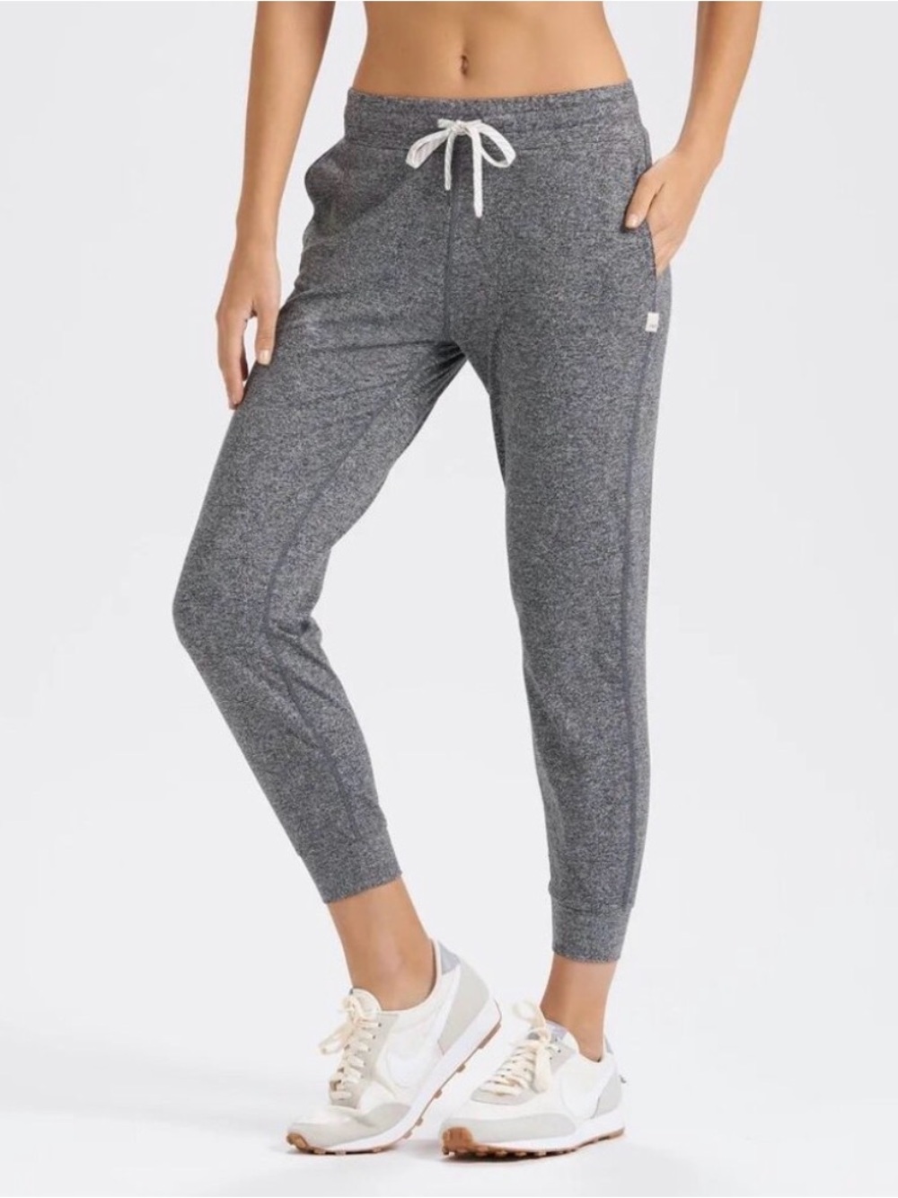 Vuori Heather Grey Performance Joggers